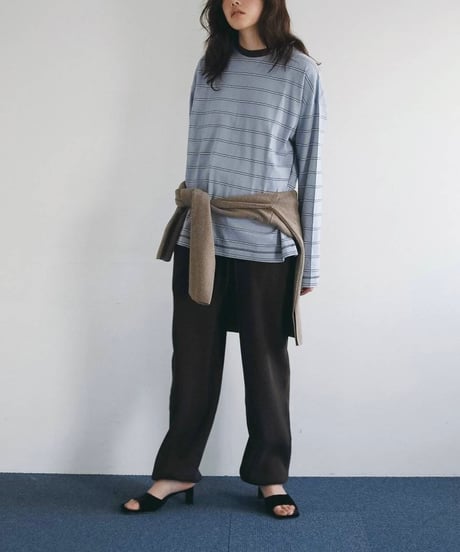anuke アンヌーク　Squaretoe Velour Mule　62611027