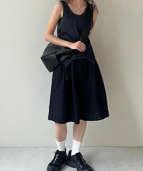 anuke アンヌーク  Vintage Mesh Tanktop 62610628 5月中旬発送予定