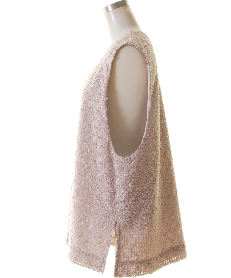 Cafune カフネ フェザーベスト feather vest545915 本州送料無料！