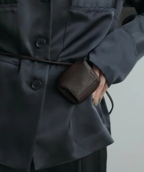 anuke (アンヌーク） Ecoleather Waist Pouch 62521023