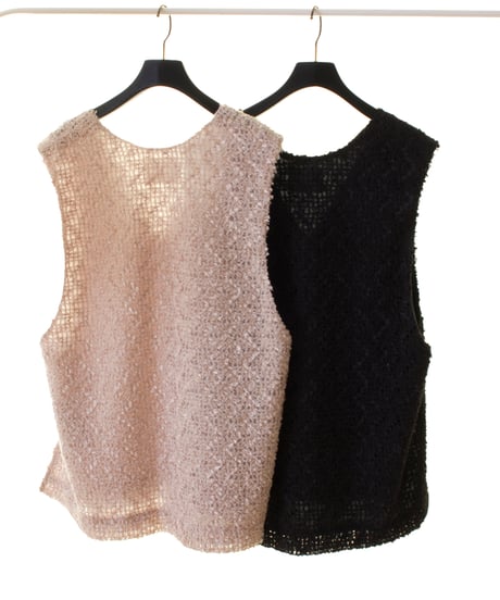 Cafune　カフネ　フェザーベスト  feather vest545915 本州送料無料！