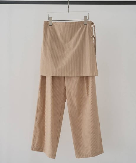 anuke アンヌーク　Stripe Layered Pants　62610701　本州送料無料