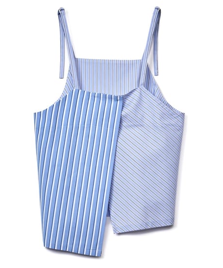 AULA AILA　アウラアイラ　STRIPE SHIRT & CAMISOLE SET 1261-04021 2026NEWARIIVAL