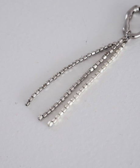 anuke アンヌーク　Beads Fringe Pierce　12,100