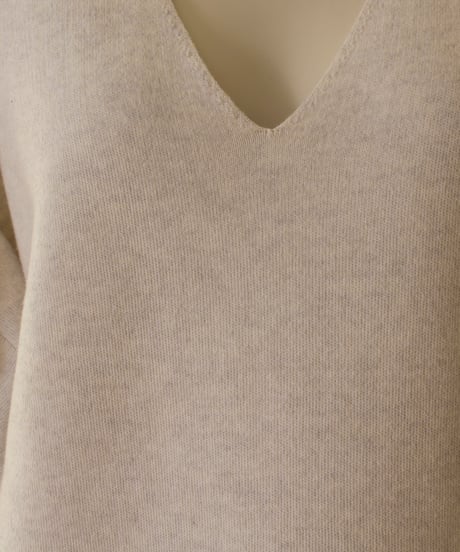 cafune カフネ PASSIONE パシオーネ ROBE　ローブスウェットVネックニットPO　4535981