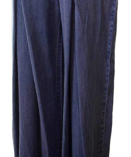 Ashley＆Bros　33℃ デニム風　テンセルタックワイドパンツ bc601305