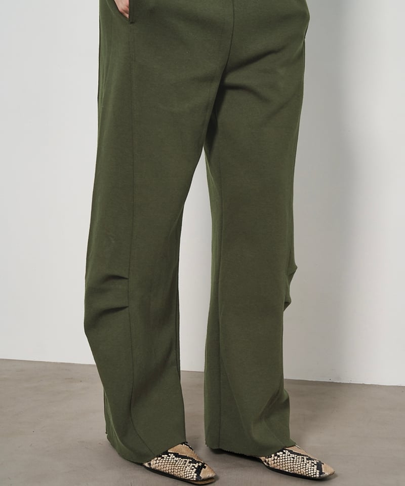 YENN イエンKNEE TUCK SWEAT PT Y253-31078-2 本州送料無料