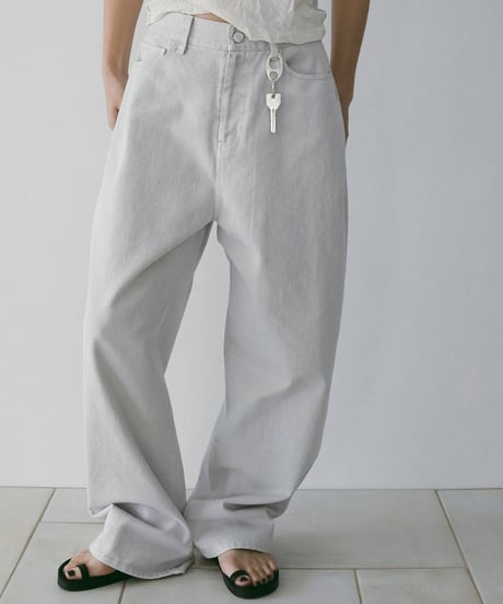 anuke アンヌーク　Wide Cocoon Denim 62611401 2026NEWARIIVAL