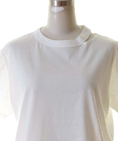 anti aciem　アンテアシーム 肩スリットデザインTシャツ PD-21268759