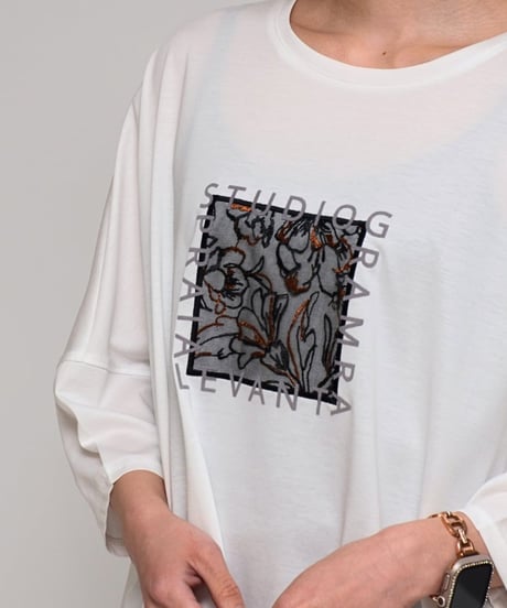 Praia　プライア シルケット綿・コクーンTシャツ LER-2641 2026NEWARIIVAL