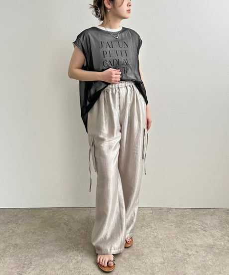 LHELBIE レルビエ 2WAYヘムカーゴパンツ 52148M 本州送料無料！