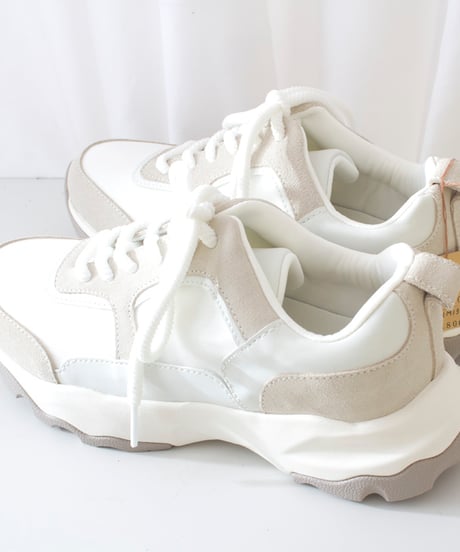 ATELIER BRUGGE アトリエブルージュ Original sole sneaker チュールデザインスニーカー　オリジナルスニーカー