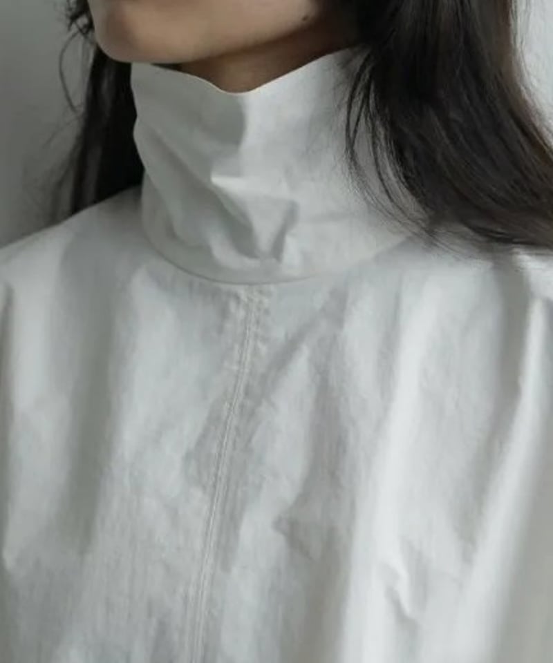 anuke アンヌーク Highneck Over Blouse Highneck Over 