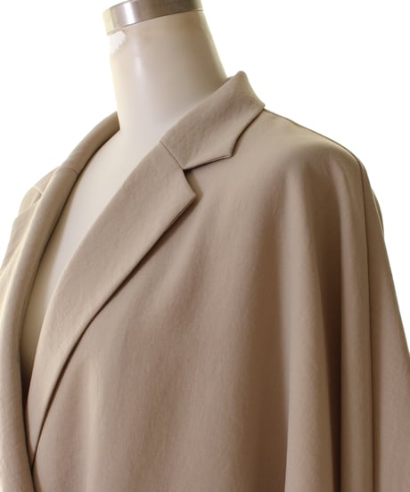 cafune カフネ PASSIONE パシオーネ ROBE　ローブ　ゆったりドルマンドレープワッシャージャケット ドレープワッシャードルマンジャケット 535416 2026NEWARIIVAL
