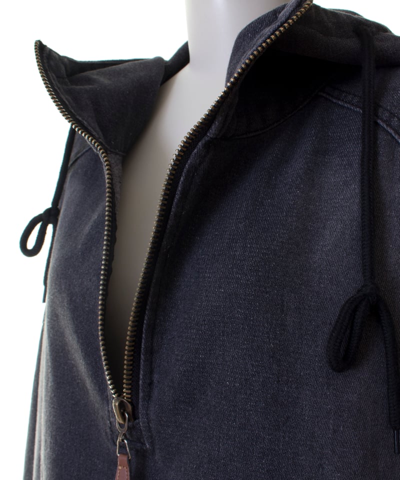 AgAwd アガウド BLACK Denim Pull Over ブラックデニムプル