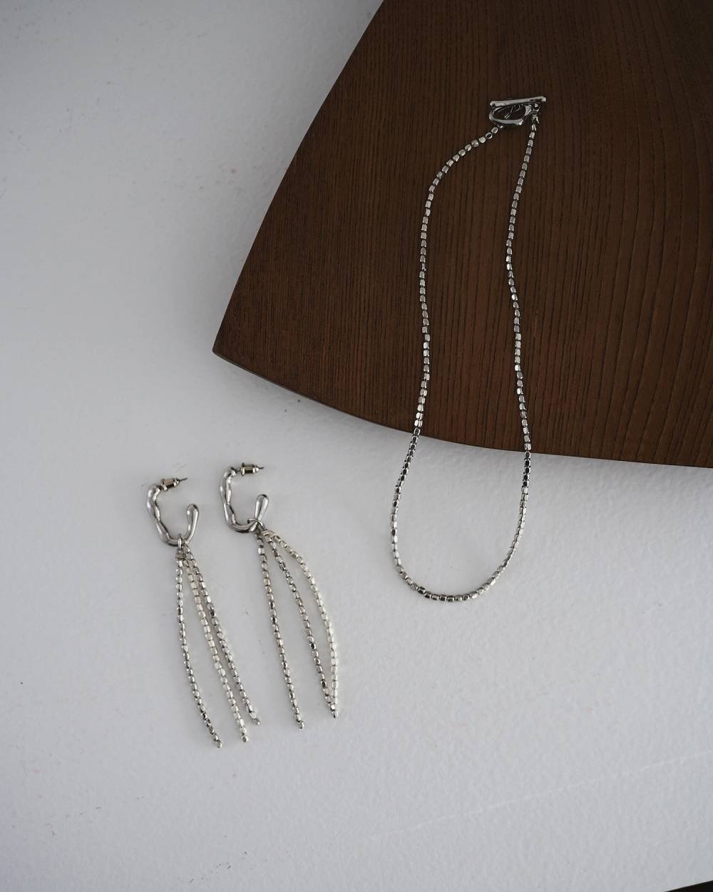 anuke アンヌーク Cube Beads Necklace 62610905 | Deargo