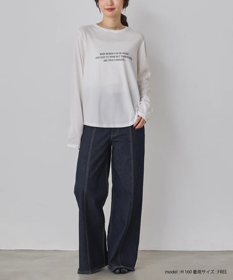 hunch ハンチ スラブ ロゴロンT WTS7096 2026NEWARIIVAL