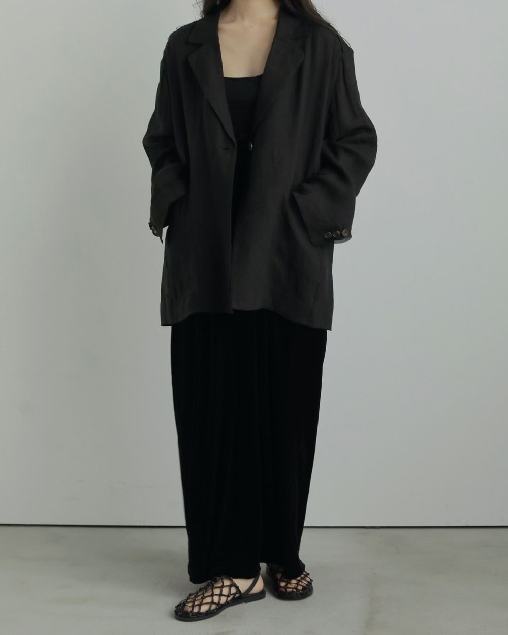 anuke アンヌーク Velour Uneck Onepiece 62520314 | De