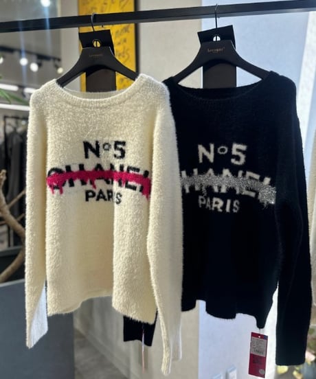 MICALLE MICALLE　ミカーレミカーレ No.5 NO5 シャギーニット MAG110NDC 現品限り