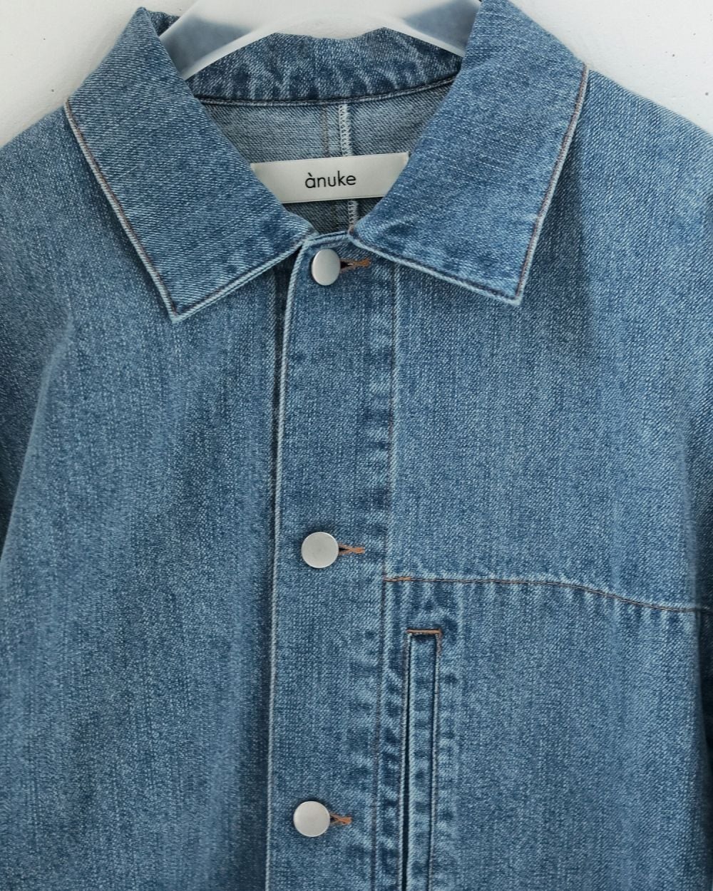 anuke アンヌーク Denim Work Jacket 62520114 | Deargo
