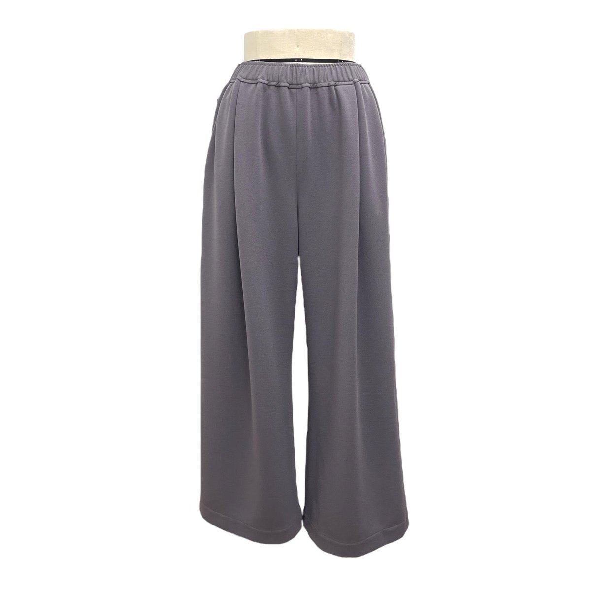 ayane アヤン スパンジョーゼットタックワイドパンツ 895131 | Deargo