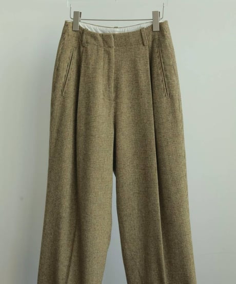 anuke アンヌーク　Check Tuck Pants　62520707