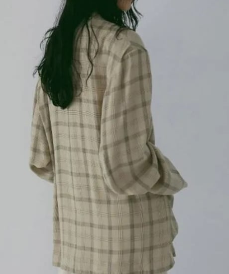 anuke アンヌーク Check Over Jacket 62610102 本州送料無料！4月中旬～5月中旬発送予定