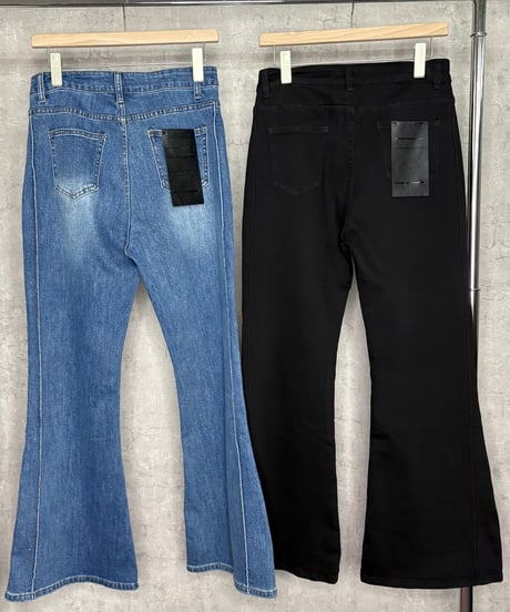 TRANOI.　トラノイ ストレッチフレアデニムパンツ 242R501 2026NEWARIIVAL