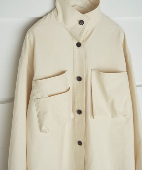 anuke アンヌーク　Pocket Standcollar Shirts 62520408 本州送料無料！