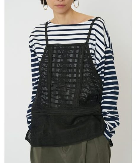 CHIGNON　シニヨン　ﾊﾟｯﾁﾜｰｸﾚｰｽｷｬﾐｿｰﾙ 1861-050BZ 2026NEWARIIVAL