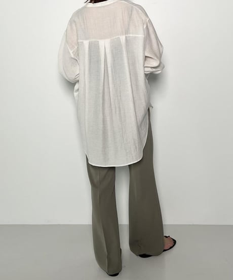 CHIGNON　シニヨン　センタープレスフレアパンツ 3242-267MK