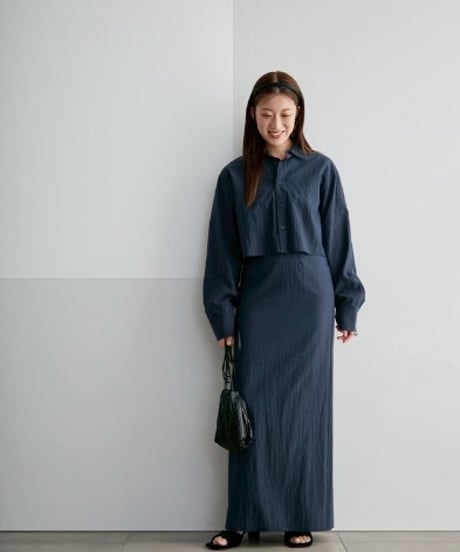 anuke アンヌーク Sheer Compact Shirts 62620411