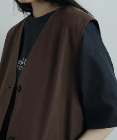 anuke アンヌーク Vneck Stitch Vest　ベスト 62520112