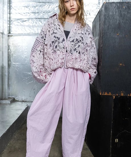 AULA AILA　アウラアイラ　レースバルーンブルゾン LACE BALLOON BLOUSON 1261-02048 2026NEWARIIVAL