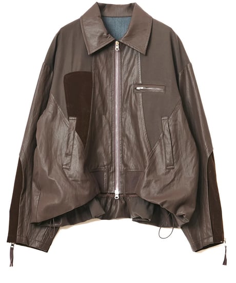 AULA AILA　アウラアイラ　バルーンヘムブルゾン BALLOON HEM BLOUSON 1253-02014 本州送料無料！