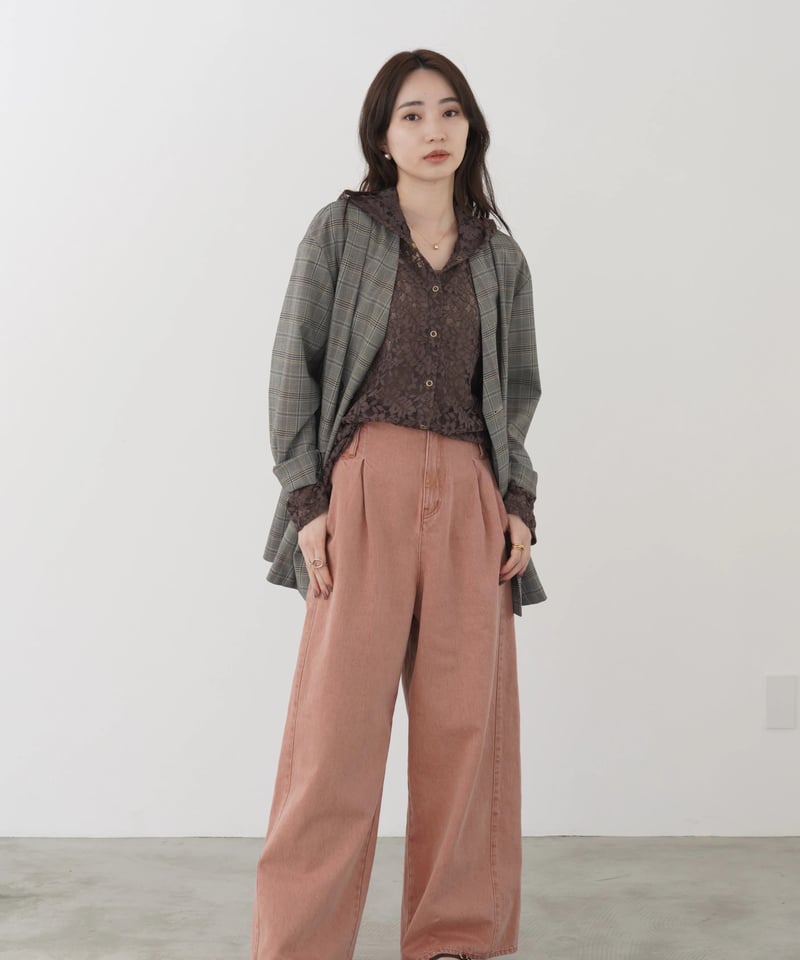 chairmade チェアメイド　サイドシームレスデニムパンツ chairmade チェアメイド サイドシームレスデニムパンツ