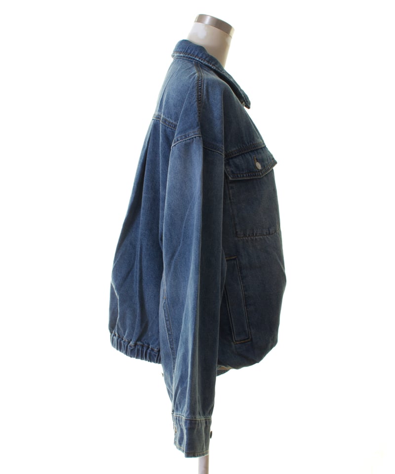 Dignite collier ディニテコリエ デニムバルーンジャケット