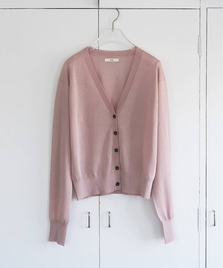 anuke アンヌーク　Highgauge Sheer Cardigan　62610522