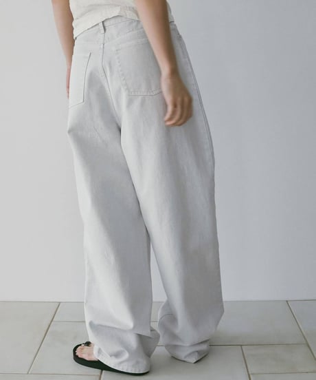 anuke アンヌーク　Wide Cocoon Denim 62611401 2026NEWARIIVAL