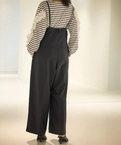 Mewl ミュール　ボーダーフリルスリーブトップス/M254-83047　2026NEWARIIVAL