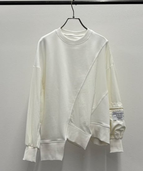 RISLEY　リズレーContrast panel sweatshirt（1740971）(R2503-BSW869)