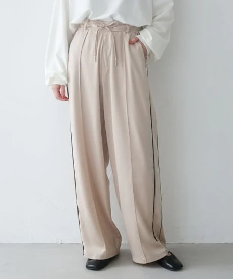 Buyer Select 　バイヤーズセレクト サイドライン サテンパンツ