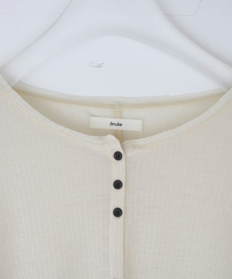 anuke アンヌーク　Sheer Rib Cardigan　62520602