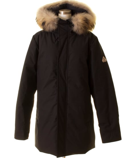 SALE セール品【PYRENEX/ピレネックス】アヌシーファー ダウンジャケット/コート/Annecy Fur Int'l　BULACK/Sサイズ