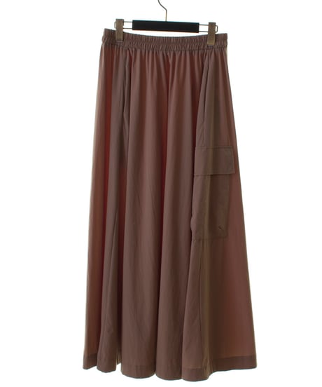 Pauline Bleu(ポリーヌブロー)　ストレッチカーゴスカート　stretch cargo skirt
