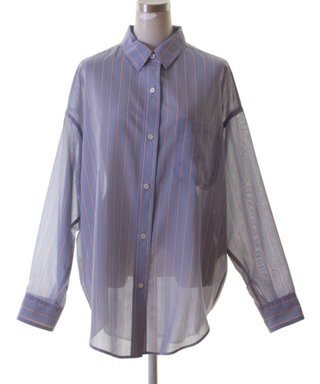 cafune カフネ PASSIONE パシオーネ ROBE　ローブクールタッチストライプ柄シャツ　615903　2026NEWARIIVAL