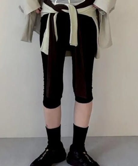 anuke アンヌーク Cutlace Biker Pants 62610722 本州送料無料！4月中旬～5月中旬発送予定