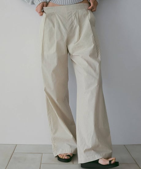 anuke アンヌーク　Stripe Layered Pants　62610701　本州送料無料