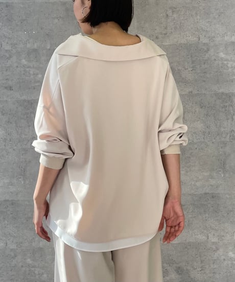 Anna Kerry　アンナケリー スキッパーオーバーシャツ 56261703 2026NEWARIIVAL