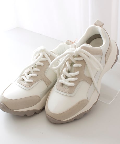 ATELIER BRUGGE アトリエブルージュ Original sole sneaker チュールデザインスニーカー　オリジナルスニーカー
